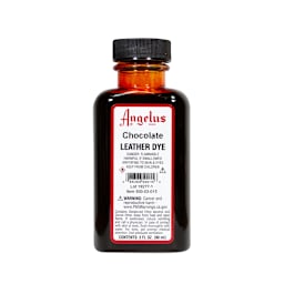 Angelus Leather Dyes Chocolate - 3 oz. Dauber Bottle