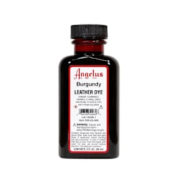 Angelus Leather Dyes Burgundy - 3 oz. Dauber Bottle