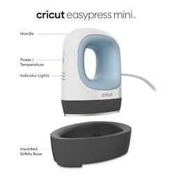 Cricut EasyPress Mini - Zen Blue - features
