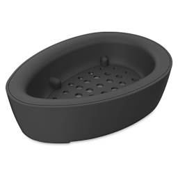 Cricut EasyPress Mini - Raspberry - insulated base, angled