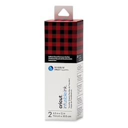 Cricut Infusible Ink Patterned Transfer Sheets - Buffalo Check package upright