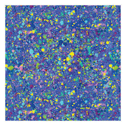 Cricut Infusible Ink Patterned Transfer Sheets - Blue Paint Splash, 4-1/2" x 12" (Sheet)