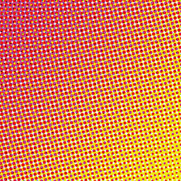 Cricut Infusible Ink Patterned Transfer Sheets - Comic Rainbow, 12" x 12", 4 Sheets, Red To Yellow