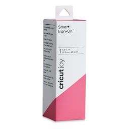 Cricut Joy Smart Iron-On - Pink, 5-1/2" x 24", Roll (In packaging)