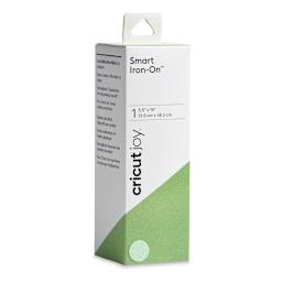 Cricut Joy Smart Iron-On - Glitter Fluorescent Green, 5-1/2" x 19", Roll (In packaging)
