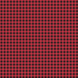 Cricut Joy Infusible Ink Patterned Transfer Sheets - Buffalo Check, 4-1/2" x 12", Package of 2 (Color swatch, Red and Black Checks)