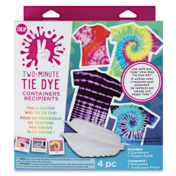 Tulip Two-Minute Tie-Dye Containers - Package of 3 (Front of package)
