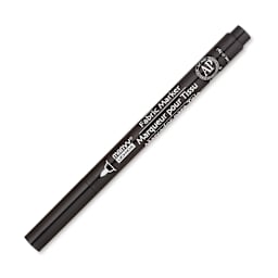 Marvy Uchida Fine Point Fabric Marker - Black (Cap on)