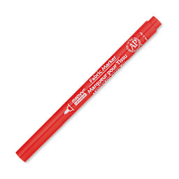 Marvy Uchida Fine Point Fabric Marker - Red (Cap on)