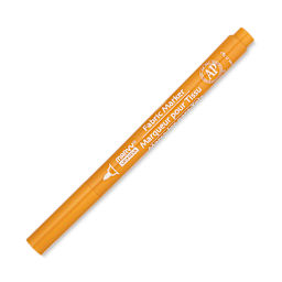 Marvy Uchida Fine Point Fabric Marker - Goldenrod (Cap on)