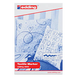 Edding 4500 Textile Markers - Trendy, Set of 10, front of the packaging