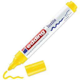 Edding 4500 Textile Pen - Yellow