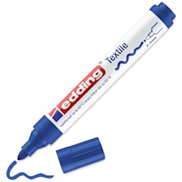 Edding 4500 Textile Pen - Blue