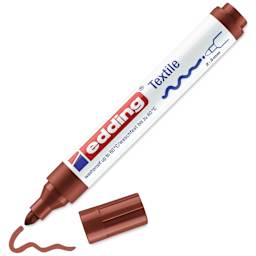 Edding 4500 Textile Pen - Brown