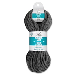Needle Crafters Macramé Cord - Charcoal, 4 mm x 25 yds