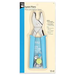 Dritz Eyelet Pliers Set, front of the packaging