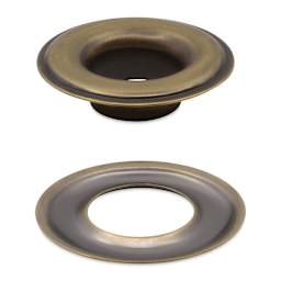 Dritz Grommets - One Antique Brass grommet