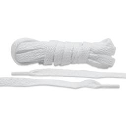 Angelus Lace Lab Flat Colored Shoe Laces - White