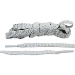 Angelus Lace Lab Flat Colored Shoe Laces - Light Grey