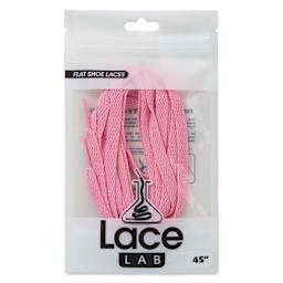 Angelus Lace Lab Flat Colored Shoe Laces - Pink, front of the packaging