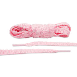Angelus Lace Lab Flat Colored Shoe Laces - Pink