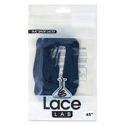 Angelus Lace Lab Flat Colored Shoe Laces - Navy Blue, front of the packaging