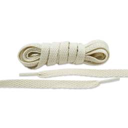 Angelus Lace Lab Flat Colored Shoe Laces - Light Beige