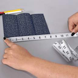 Singer Measure and Mark Pro Set measuring tape in use