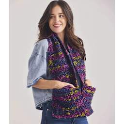 Premier Yarn Spice Shop Yarn - finished scarf with pockets example