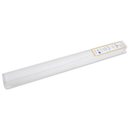 DMC Charles Craft Mono Needlepoint Canvas - White, 19" x 24" - lying on side