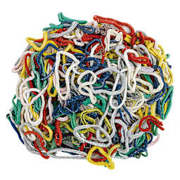 Wool Novelty Weaving Loops - Cotton Blend, Dark Color Assortment, 16 oz - out of packaging