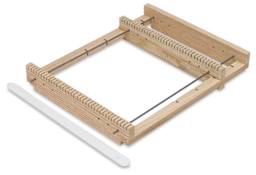 Todd Loom - Angled view of loom with parts attached
