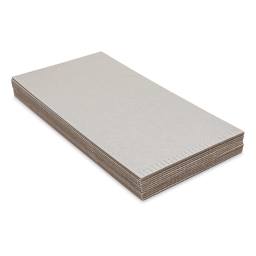 Cardboard Looms - Pkg of 12, 6.5" x 13" - side view, angled