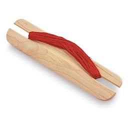 Schacht Belt Shuttle - Angled view with yarn
