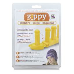KB Zippy Loom - Front of package of 4 corner pieces