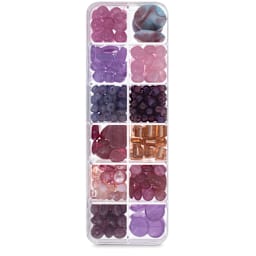 John Bead Czech Glass Bead Box Mix - Sweet Melody