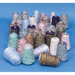 Trait-Tex Super Assortment - 32 spools of yarn in assorted colors shown