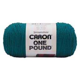 Caron One Pound Acrylic Yarn - 1 lb, 4-Ply, Deep Sea Teal