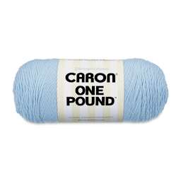 Caron One Pound Acrylic Yarn - 1 lb, Sky Blue, 4 Ply
