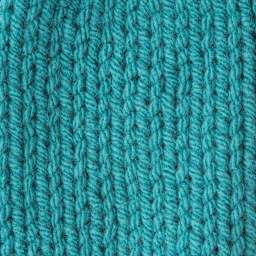 Caron One Pound Acrylic Yarn - 1 lb, 4-Ply, Aqua, Knitted