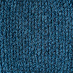 Caron One Pound Acrylic Yarn - 1 lb, 4-Ply, Ocean Blue, Knitted