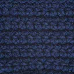 Caron One Pound Acrylic Yarn - 1 lb, 4-Ply, Midnight Blue, Crocheted