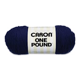 Caron One Pound Acrylic Yarn - 1 lb, 4-Ply, Midnight Blue