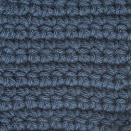 Caron One Pound Acrylic Yarn - 1 lb, 4-Ply, Cape Cod Blue, Crocheted