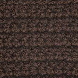 Caron One Pound Acrylic Yarn - 1 lb, 4-Ply, Espresso, Crocheted