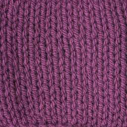 Caron One Pound Acrylic Yarn - 1 lb, 4-Ply, Purple, Knitted