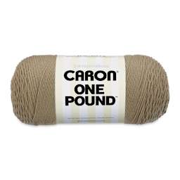 Caron One Pound Acrylic Yarn - 1 lb, 4-Ply, Taupe