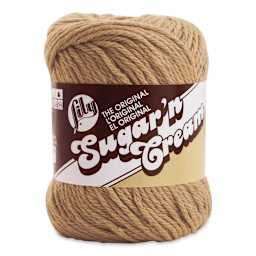 Lily Sugar N' Cream Yarn - 2.5 oz, 4-Ply, Jute