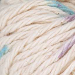 Lily Sugar N' Cream Yarn - 2 oz, 4-Ply, Potpourri Ombre (Close-up of yarn)