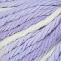 Lily Sugar N' Cream Yarn - 2 oz, 4-Ply, Spring Swirl Ombre (Close-up of yarn)